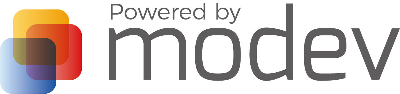 Powered by Modev logo