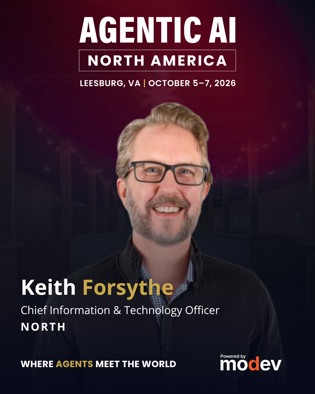 AGENTIC AI North America Speaker Cards_Keith Forsythe
