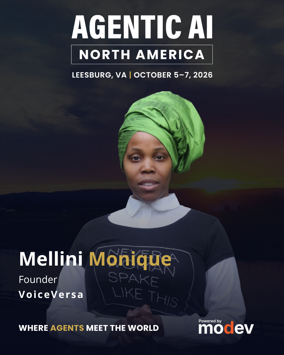 AGENTIC AI North America Speaker Cards_Mellini Monique