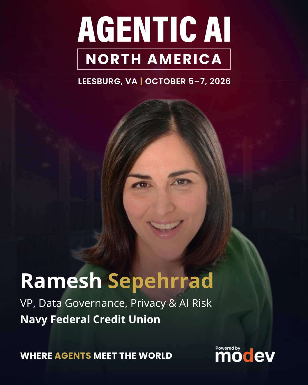 AGENTIC AI North America Speaker Cards_Ramesh Sepehrrad