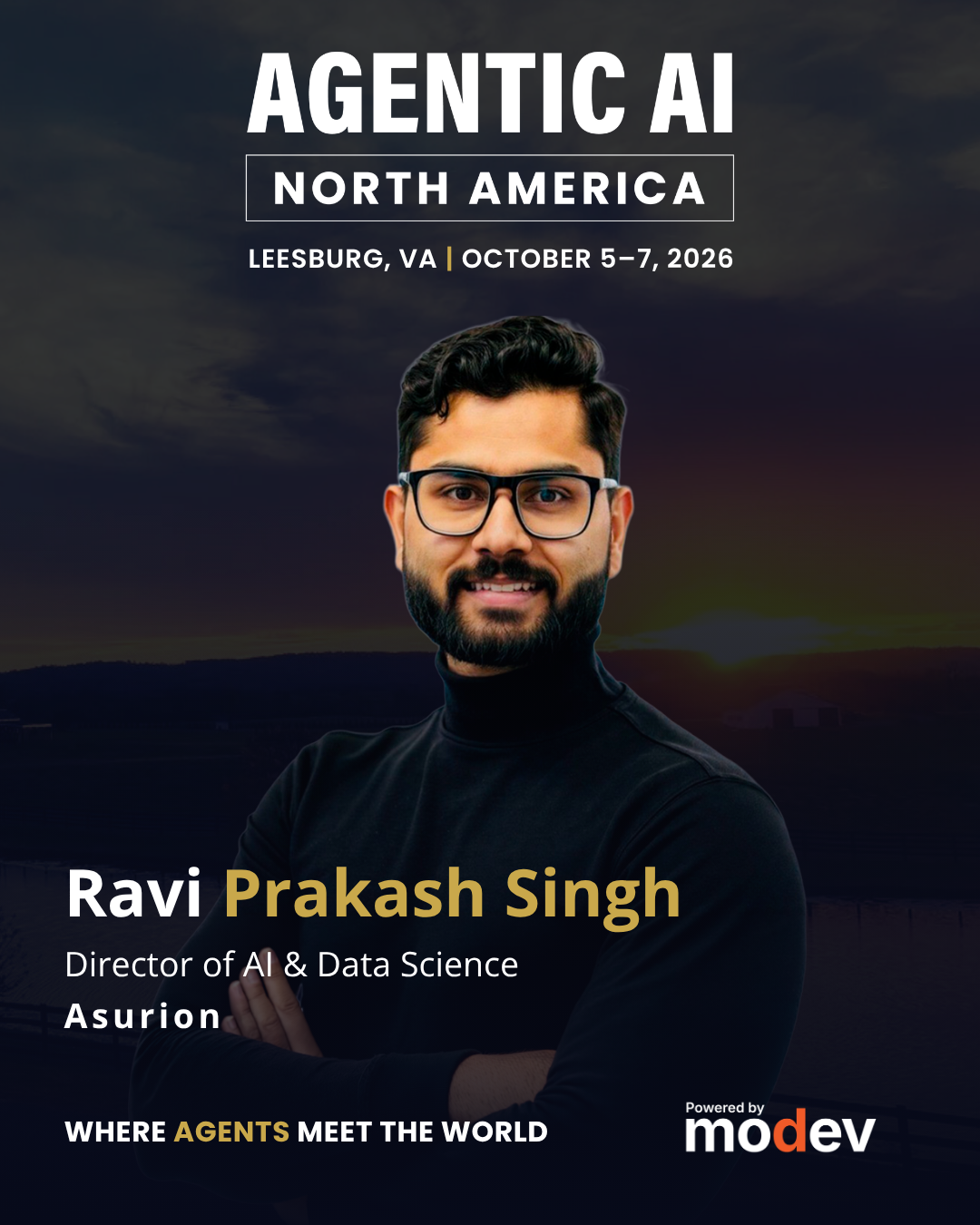 AGENTIC AI North America Speaker Cards_Ravi Prakash Singh