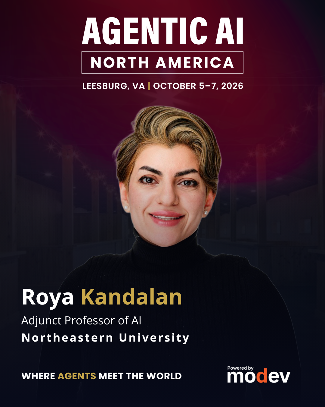 AGENTIC AI North America Speaker Cards_Roya Kandalan