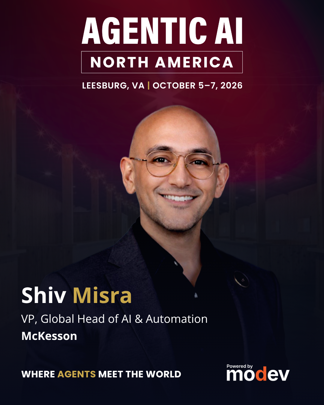 AGENTIC AI North America Speaker Cards_Shiv Misra